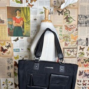 Liz Claiborne Black Tote Bag